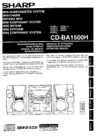 Sharp CD-BA1500H-Owners-Manual